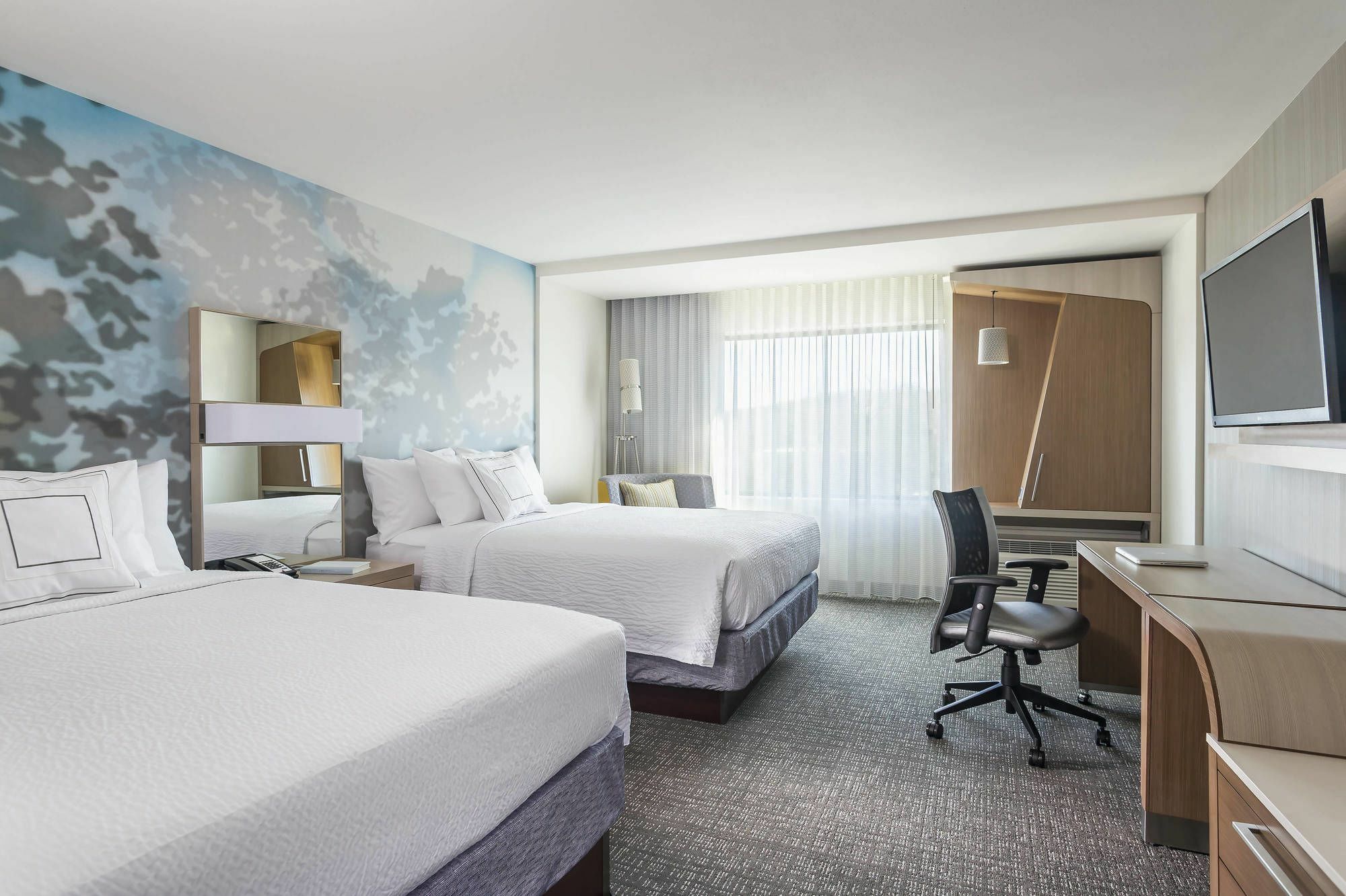 Courtyard By Marriott Houston City Place Spring Buitenkant foto