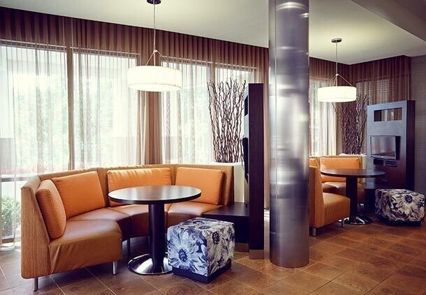 Courtyard By Marriott Houston City Place Spring Buitenkant foto